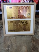 Banknot banknoty kolekcjonerskie 500 EURO złoto srebro