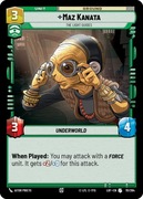 Star Wars: Unlimited - LOF - Maz Kanata (U)