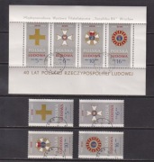 Blok 125 + Fi 2778 - 2781  40 lat PRL