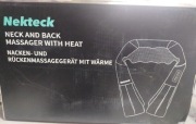 NEKTECK BEZPRZEWODOWY MASAŻER DO SZYI KARKU I PLECÓW 
