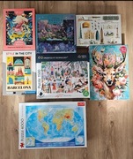 ZESTAW PUZZLI 500 1000 1500 4000 TREFL