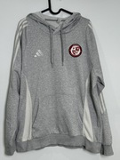 Szara bluza z kapturem adidas M
