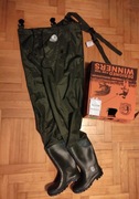 Lemigo Spodnio-buty na ryby, na szelkach, rozmiar 42