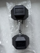 Hantel hex Trex 12,5kg ogumowany