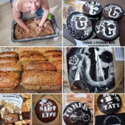 1,1 kg Chleb Litewski Kresowy z Polski ręcznie robiony z mąki żytniej 2000