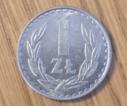 1 ZŁ 1988 rok. Stan jak na zdjęciu. 