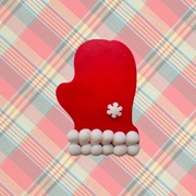 Rękawiczka - ciastko dla konia