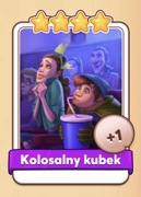 Kolosalny kubek karta coin master
