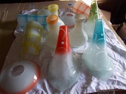 Klosze do lamp wiszacych zPRL
