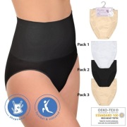 Majtki Figi damskie modelujące sylwetkę figurę bezszwowe wysoki stan 