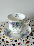 Filiżanka porcelanowa Bone China London - Michaelmas Daisy