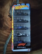 Hot Wheels Formula 1 2025 nowy zestaw pięciopak 5-pak kolekcja resorak