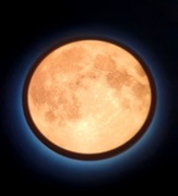 Księżycowa lampa LED