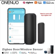 Czujnik detektor otwarcia drzwi/okna WiFi lub ZigBee, Alexa i Google Home.