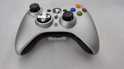 Pad Bezprzewodowy Xbox 360 Srebrny Obracany D-Pad JAK NOWY Lilmitowany