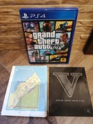 Gra na ps4 GTA V + mapa