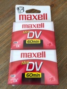 2-pack dwupak Kasety miniDV Maxell DVM-60SE SP60/LP90 nowe folia