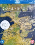 GRA O TRON sezony  1-3 (BOX 15 x Blu-ray) polska wersja (lektor, napisy)