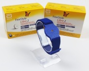 Opaska ochronna na sensor FreeStyle Libre 2 - GRANATOWA