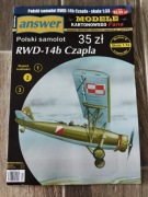 Model kartonowy RWD-14b Czapla