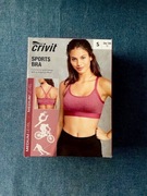 Biustonosz sportowy, różowy 36/38