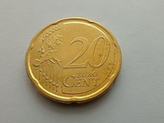 Niemcy 20 eurocentów 2020 F