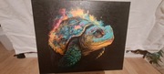 Malowanie po numerach Żółw Morski 40x50