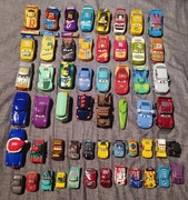 Cars Auto kolekcjonerskie 55 sztuk Mattel