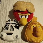 Angry birds STAR WARS komplet 3 maskotek 