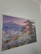 Obraz z Puzzli 1000 elementów w antyramie - Japoński, Fuji