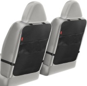 INFIVITA 2x Organizer Samochodowy – Ochraniacz Siedzenia z 3 Kieszeniami