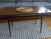 Stolik kawowy prl patyczak na cienkich nóżkach 