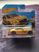 Hot Wheels 2018 Bentley Continental GT 3 gold