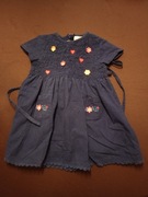 Sukienka granatowa r. 104