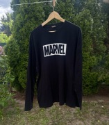 Longsleeve bluzka z długim rękawem czarna black Marvel XXL
