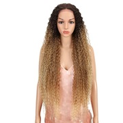 Peruka piękne długie loki, monotop, mikroskóra