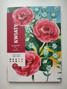 Art therapy. Kolorowanka antystresowa. Kwiaty