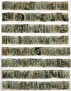 Plebiscyt Górny Śląsk, Fi 21, 100 zn. stemplowanych, stemple, odmiany, itp.