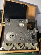 Lotniczy wojskowy tester obrotomierzy KTU-1M przekładnie, kable, pulpit