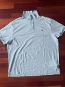 Błękitna koszulka Polo Ralph Lauren XXL slim fit blue