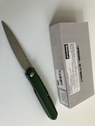 Nóż składany Real Steel G5 Metamorph Mk II 14C28N Green/Satin Bushcraft EDC