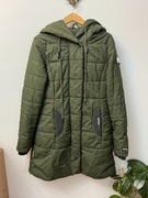 Długa kurtka ocieplana zimowa kurteczka płaszcz płaszczyk Khujo S 36