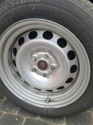 Zestaw kół szeroka stal