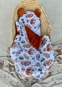 Komplet pościeli z wypełnieniem do wózka 