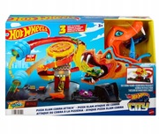 Hot Wheels City Odjazdowa Pizza- Atak Kobry Zestaw HTN81 z Pojazdem