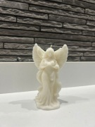 ŚWIECZKA OZDOBNA POSTACI ŚWIĘTYCH - ANIOŁ