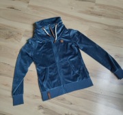 Naketano damska bluza welurowa 38 M stójka 