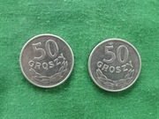 moneta 50 groszy gr zł 1987 r