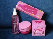 Zestaw pielęgnacyjny Fluff – Malina & Pitaja balsam plus mgiełka