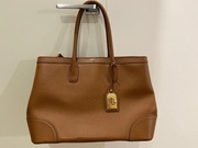 RALPH LAUREN, ekskluzywna torebka skóra